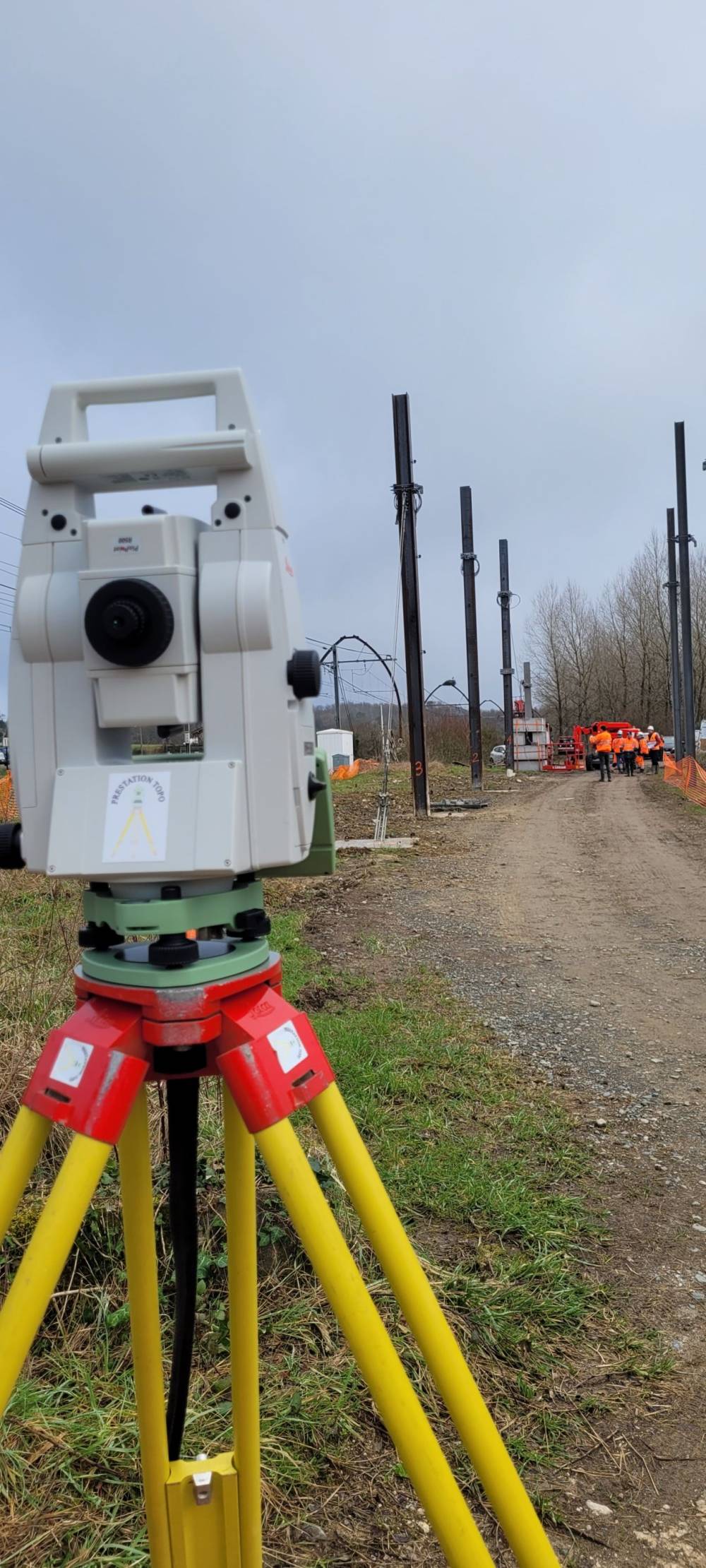 Remplacement caténaires SNCF