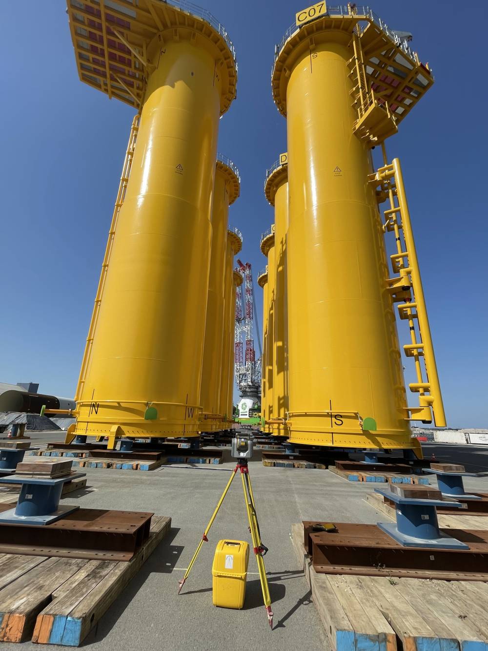 DEME OFF SHORT - Tête de transition éolienne - Port autonome de la Rochelle