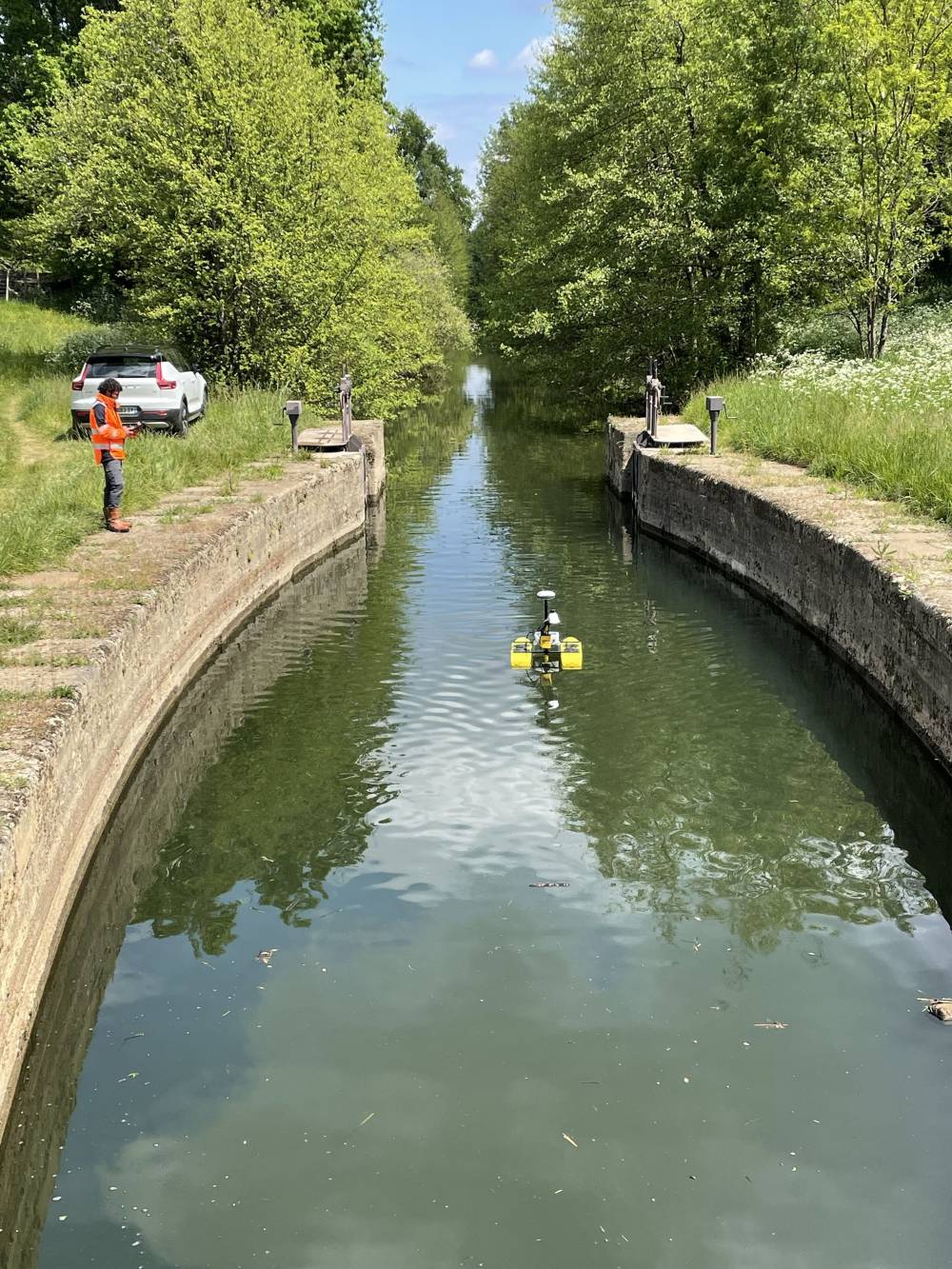 CDC Isle-Double-Landais - Ecluse de Dordogne sur L’Isle
