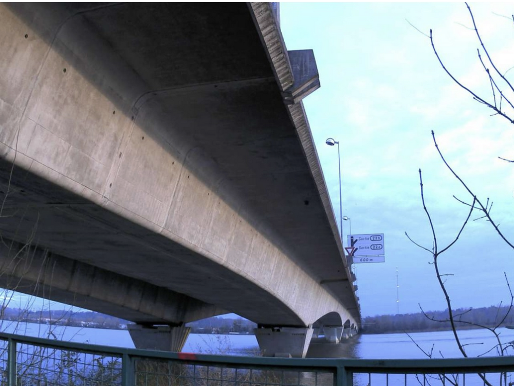 Passerelle pont François Miterrand - Bordeaux