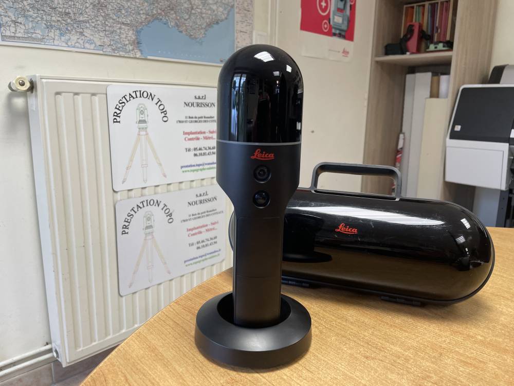 Acquisition du scanneur 3D mobile LEICA (BLK2GO)